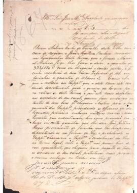 Inventário de Antônio Carlos de Carvalho