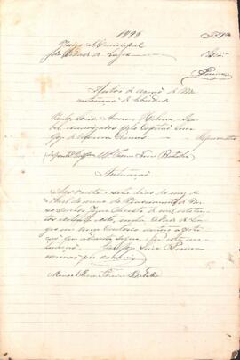 Manutenção da liberdade de Paulo, Lucio, Anna, Helena, Izabel e Luiz José de Oliveira Ramos