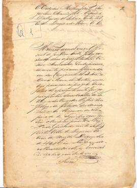 Prestação de contas de Maria de Mattos