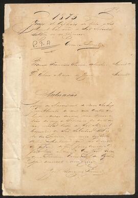 Inventário de Vicente Francisco Pereira Sobrinho