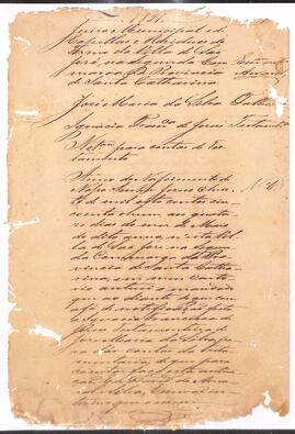 Notificação de José Maria da Silva