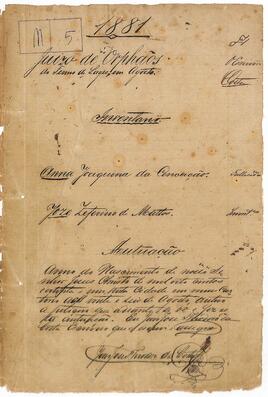 Inventário de Anna Joaquina da Conceição