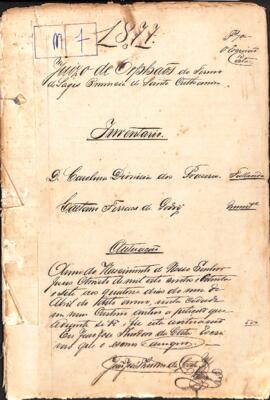 Inventário de Carolina Deonisia dos Prazeres