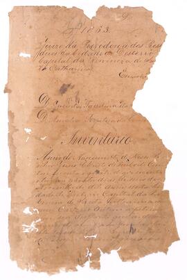 Inventário de Jacinta Faustina da Silva