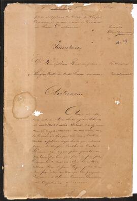 Inventário de Marcelino rosa de Jesus