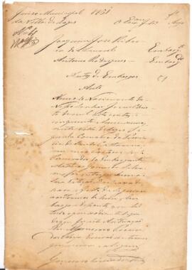 Embargo de Joaquim Joze Ribeiro do Amaral