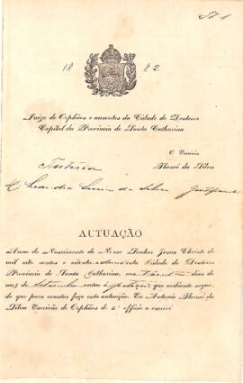 Requerimento de Leandra Luísa da Silva
