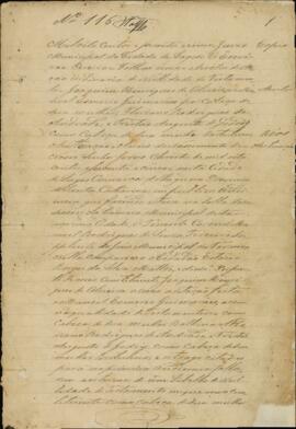 Nulidade de Testamento de Joaquim Henrique de Oliveira