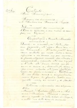 Extrato para Transcrição de Manoel Machado Ramos