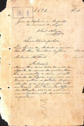 Inventário de Lúcio Ferreira de Andrade