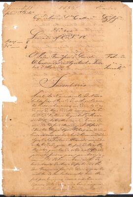Inventário de Francisco José de Souza