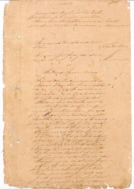 Inventário de Americo Custodio da Silva