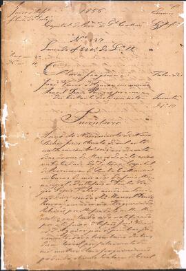 Inventário de Clara Joaquina