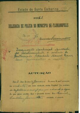 Inquérito policial de Adeodato Manoel Ramos