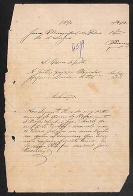 Sumário de Crime por furto contra Joaquim Cardoso de Tal