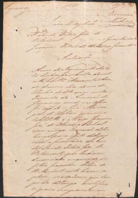 Inventário de Filicio Joze de Bitencourt