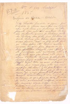 Inventário de Eugênia da Rocha