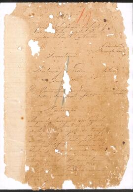 Inventário de Antônio José Vieira