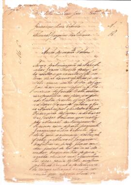Juramento de Alma de Manoel Joaquim da Silveira