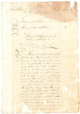 Notificação de Marcos Antônio de Medeiros