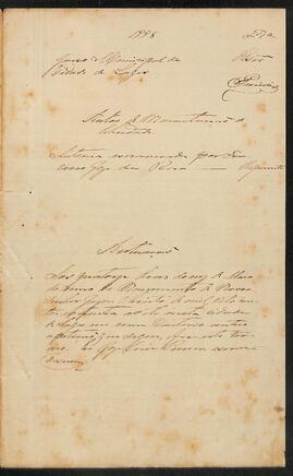 Autos de ação de manutenção de liberdade