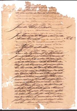 Autos de assinação de dez dias contra José Francisco de Araújo e Maria Francisca