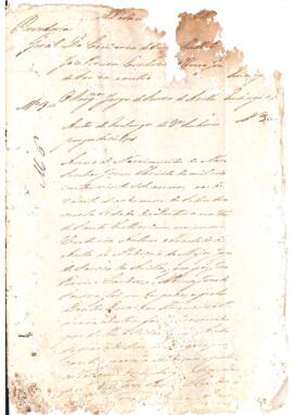 Embargos de Terceiro de José Pereira Cardozo