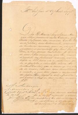 Inventário de Maria Leopoldina Marques Silva