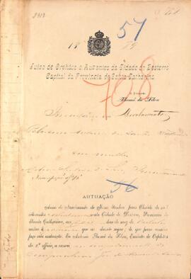 Inventário de Policiano Antônio dos Santos