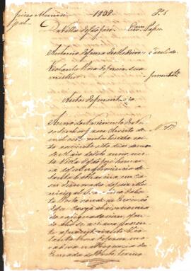 Inventário de Antonio de Souza de Medeiros