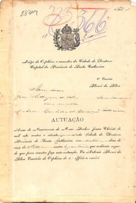Inventário de Anna Custódia da Conceição