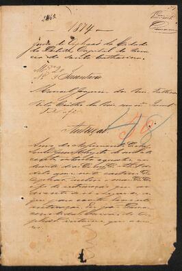 Inventário de Manoel Joaquim dos Reis