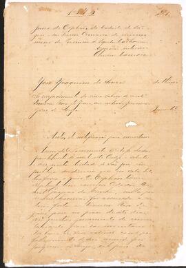 Inventário de José Joaquim de Souza