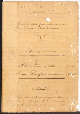 Inventário de Antonio Vieira da Silva