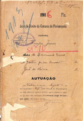Processo Crime de João de Oliveira