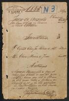 Inventário de Elizeo José Ribeiro do Amaral