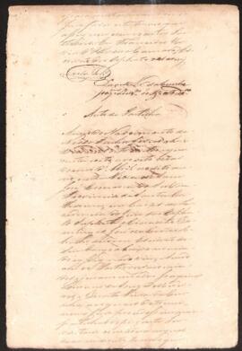 Auto de Partilha de Ignacio Gomes