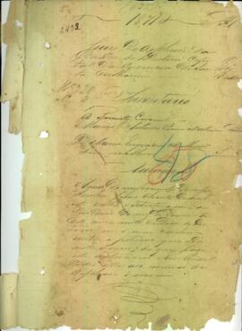 Inventário de Manoel Antônio Pereira Malheiros