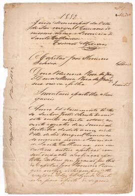 Inventário de João Florêncio Pereira