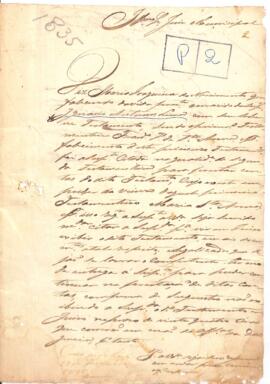 Tomada de Contas de Testamento de Ignacio Antunes Lima