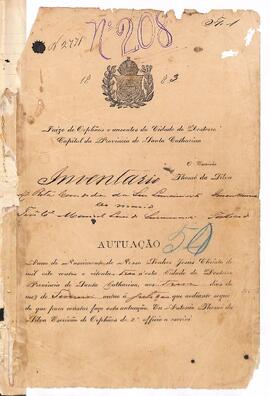 Inventário de Manoel Luis do Livramento