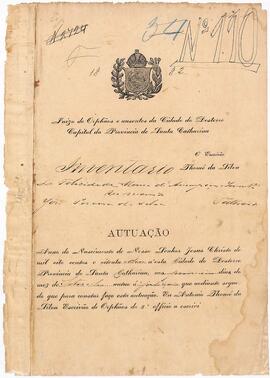 Inventário de José Pereira da Silva