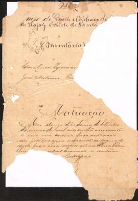 Inventário de José Antônio Pinheiro
