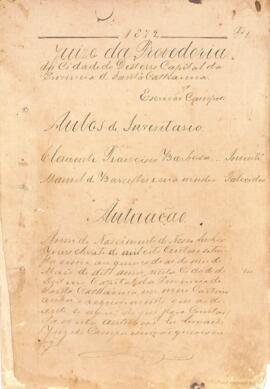 Inventário de Manoel de Barcellos