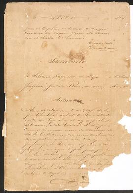 Inventário de Silvana Joaquina de Souza