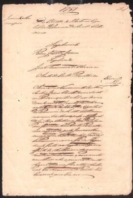 Carta Precatória de Pedro José de Jesus