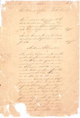 Autos de liberdade de Francisco de Souza
