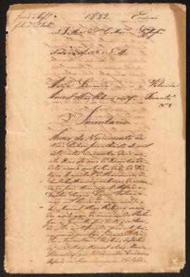 Inventário de Maria Leonarda Alves