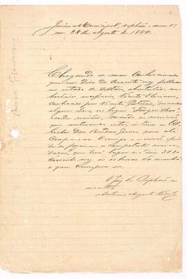 Inventário de Vicente Feliciano Martins