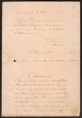 Testamento de Caetana Bernardina de Mello